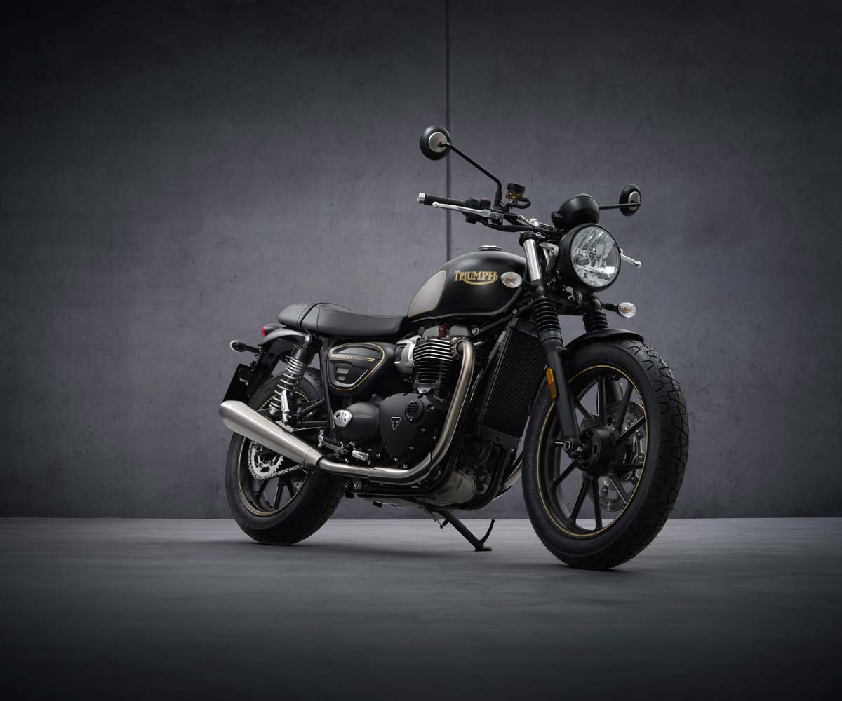 Triumph Street Twin e Street Twin Gold Line 2021