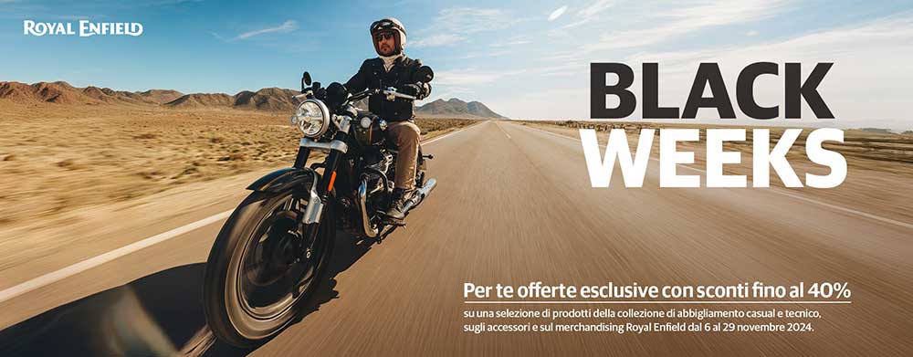 Royal Enfield Black Weeks 2024