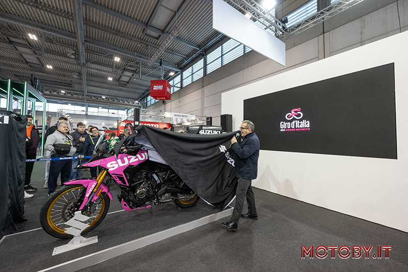 Suzuki moto del Giro d'Italia 2025