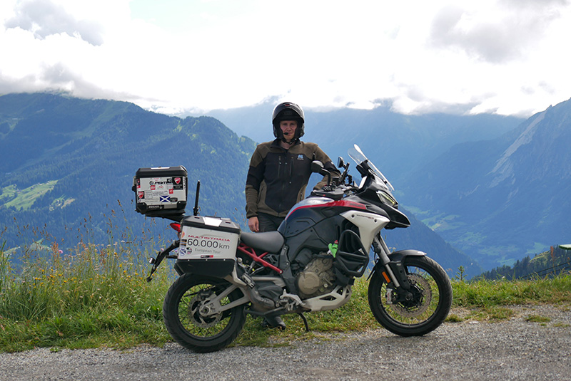 Multistrada 60.000 km European Tour